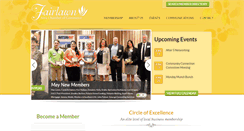 Desktop Screenshot of fairlawnareachamber.org